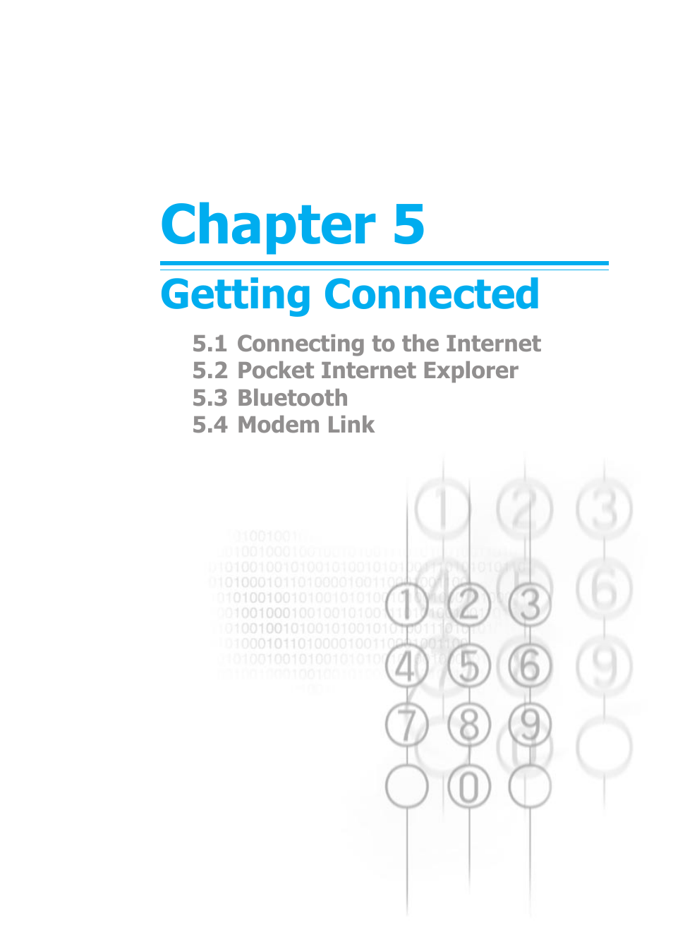 Chapter 5, Chapter 5 getting connected 91, Getting connected | Audiovox SMT5600 User Manual | Page 91 / 211