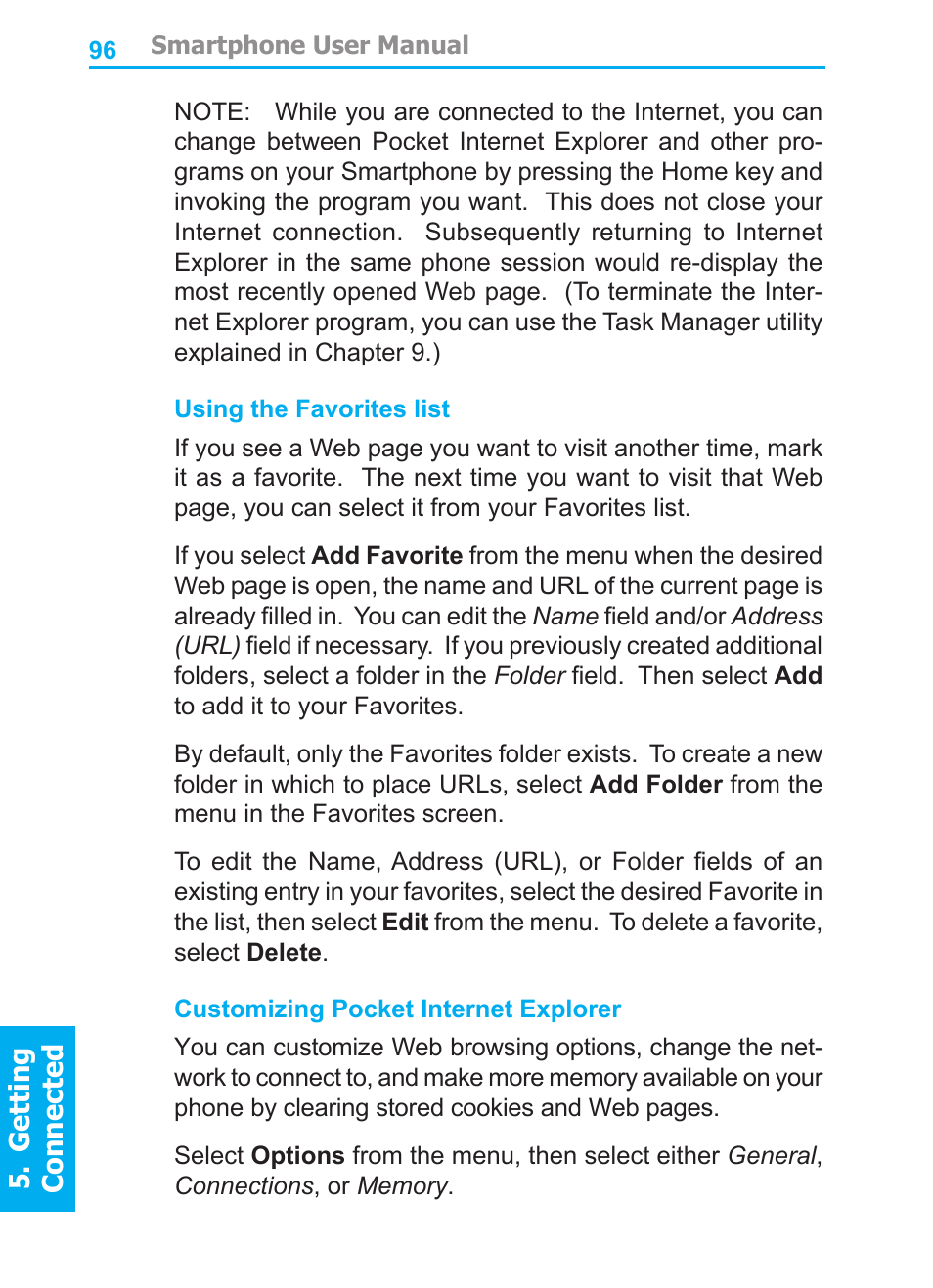 Audiovox SMT5600 User Manual | Page 96 / 211