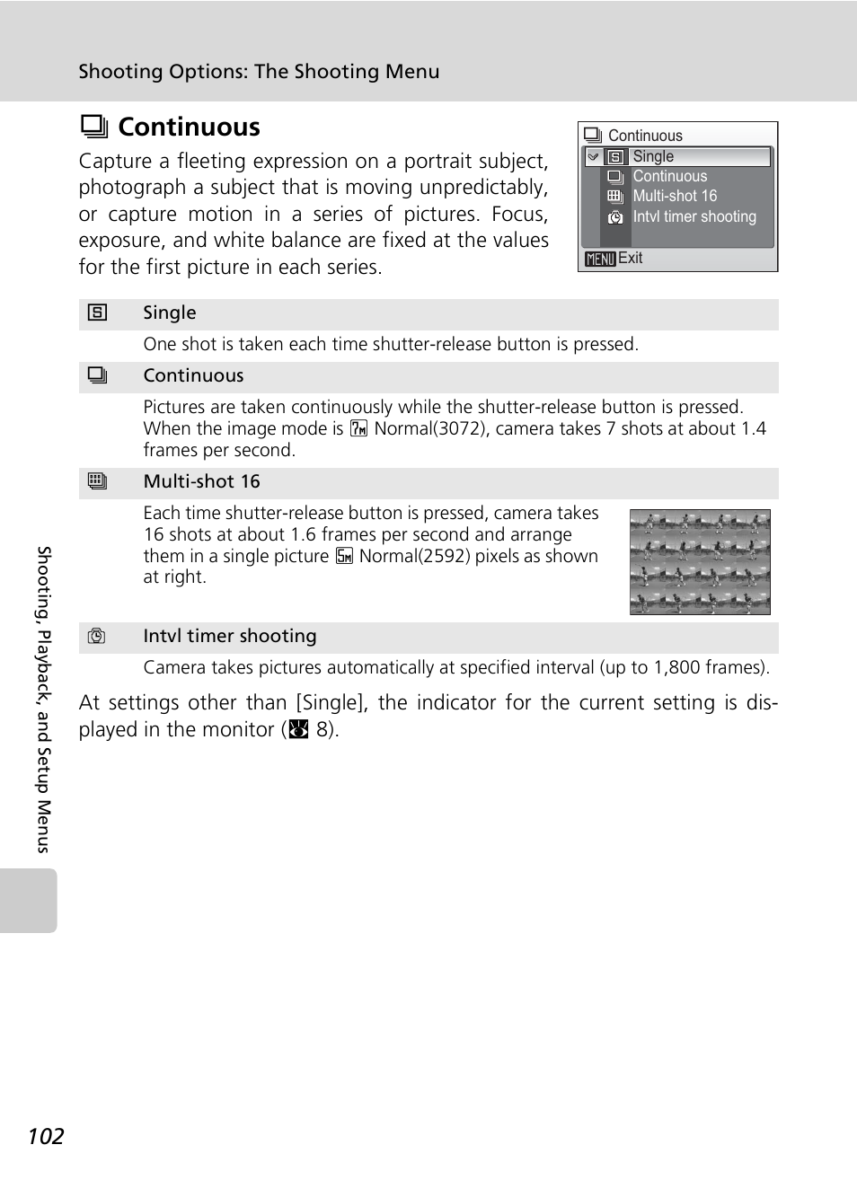 Qcontinuous | Nikon S7c User Manual | Page 116 / 200