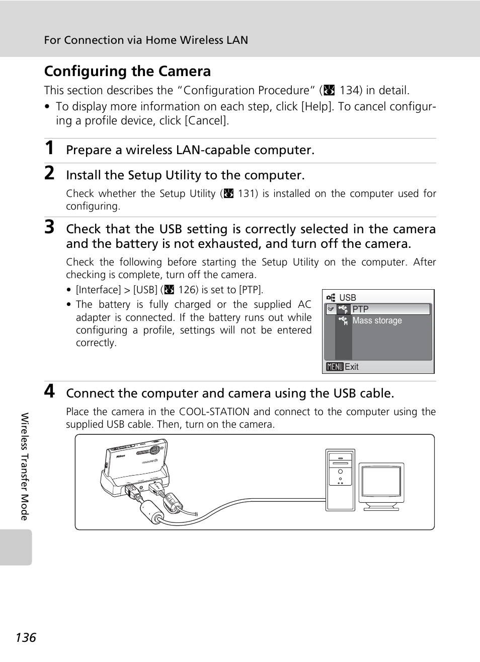 Configuring the camera | Nikon S7c User Manual | Page 150 / 200