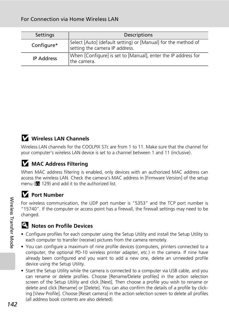 Nikon S7c User Manual | Page 156 / 200