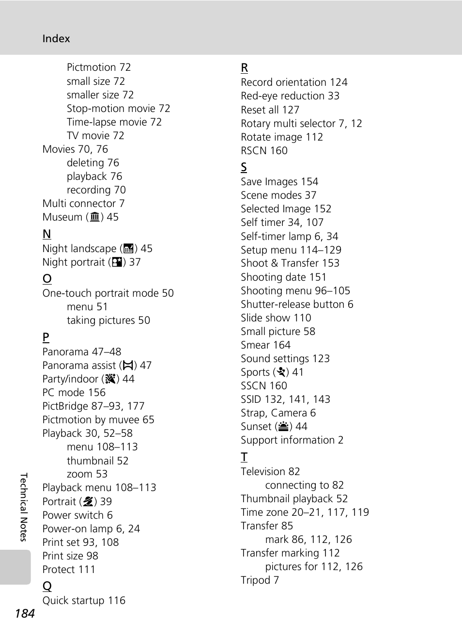 Nikon S7c User Manual | Page 198 / 200