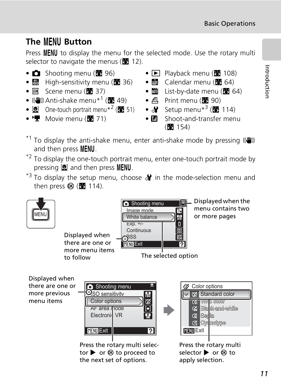 The m button | Nikon S7c User Manual | Page 25 / 200