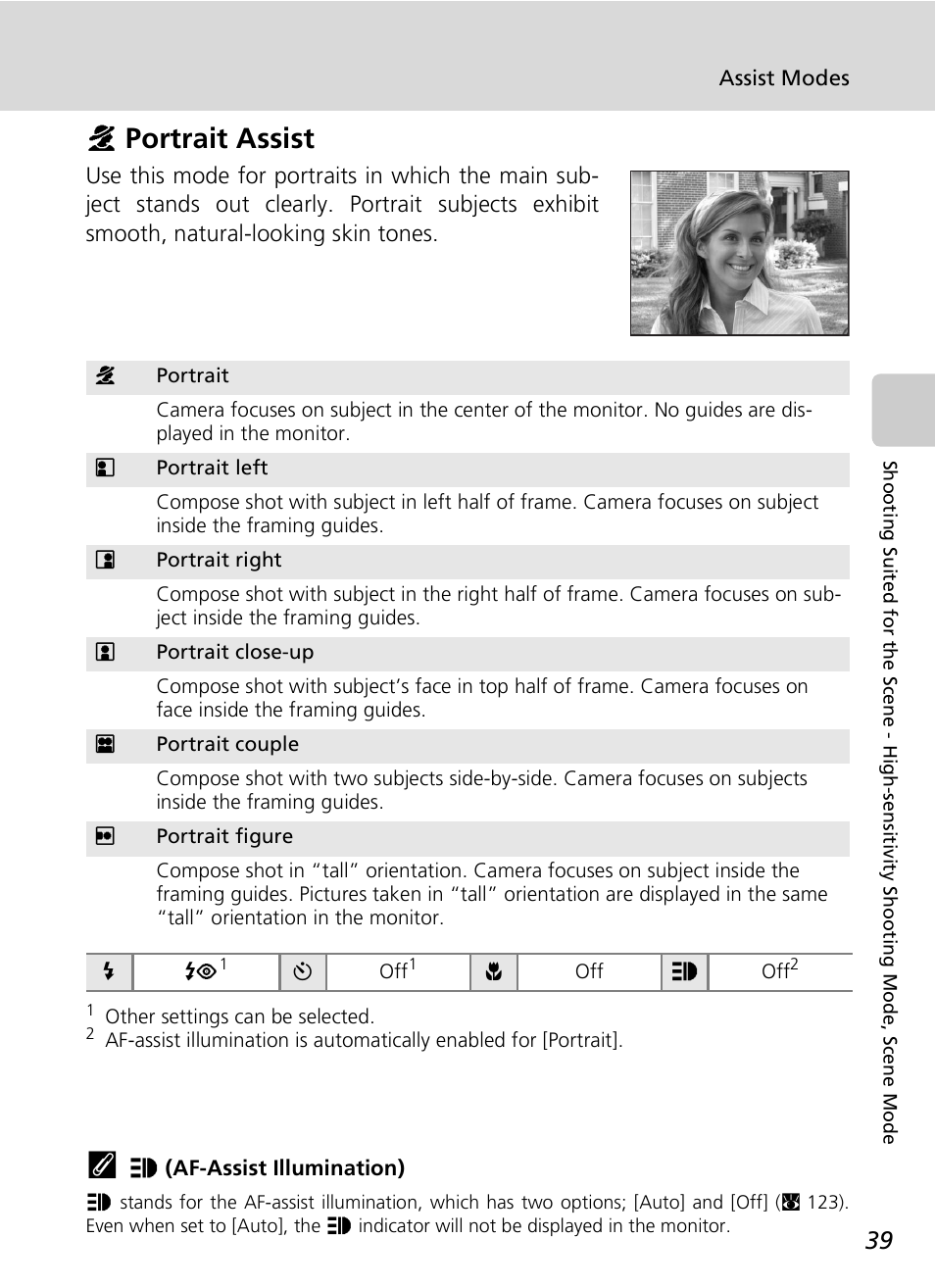 Bportrait assist | Nikon S7c User Manual | Page 53 / 200