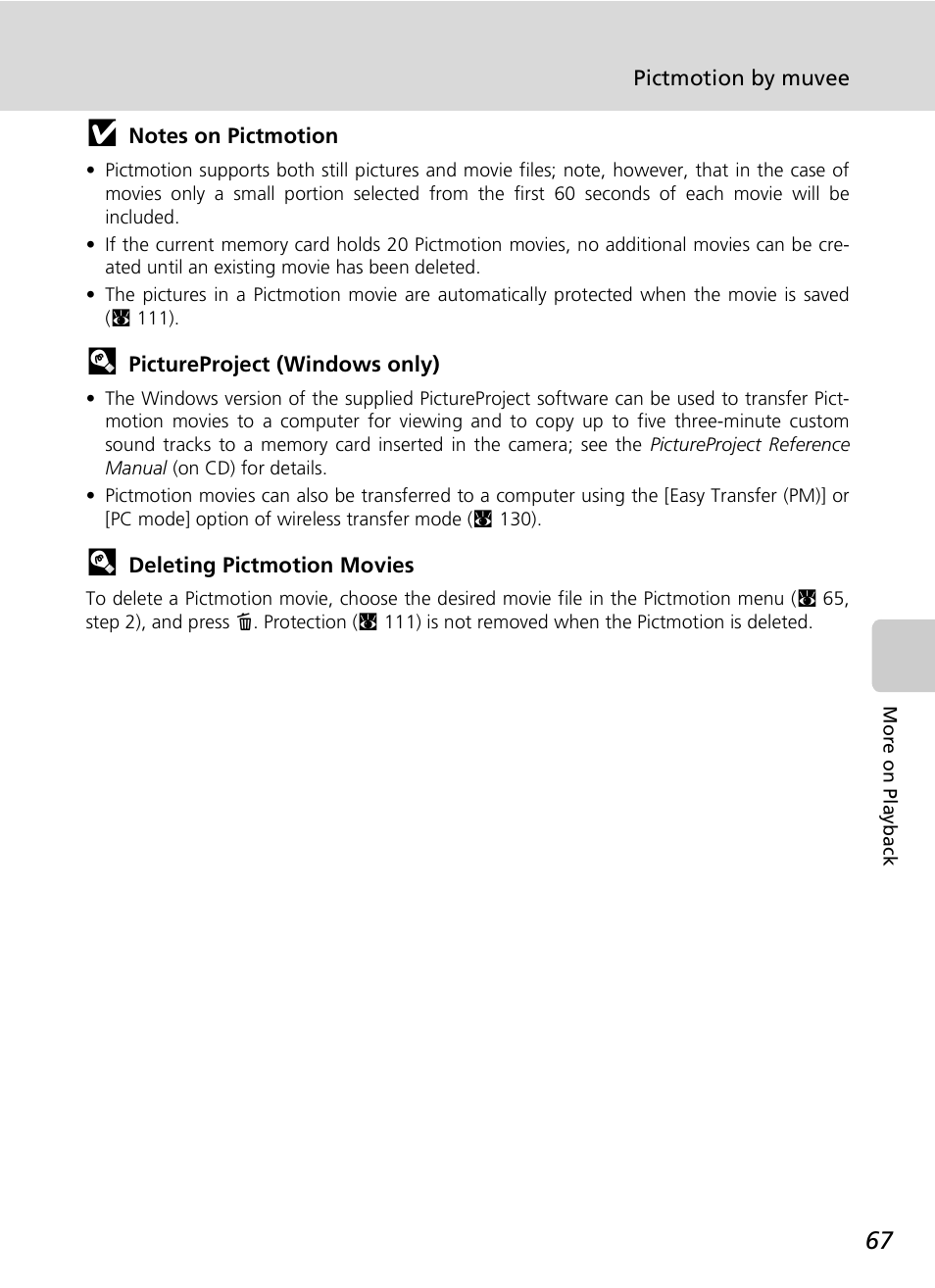 Nikon S7c User Manual | Page 81 / 200