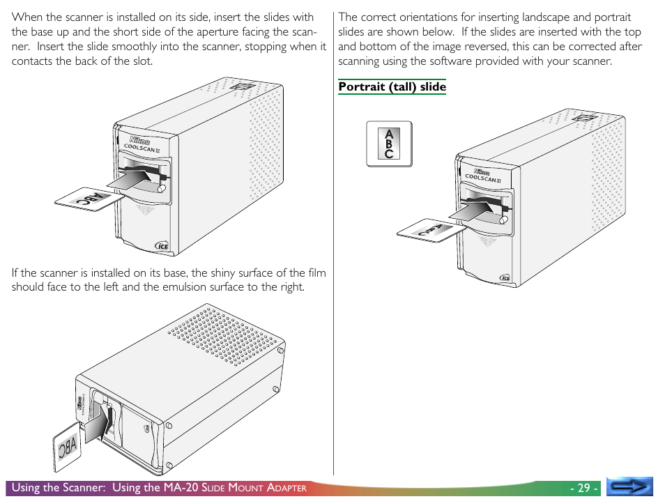 Nikon LS-30 - Coolscan III User Manual | Page 29 / 49