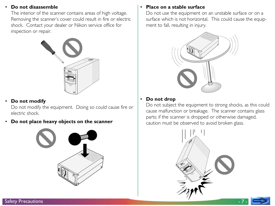 Nikon LS-30 - Coolscan III User Manual | Page 7 / 49