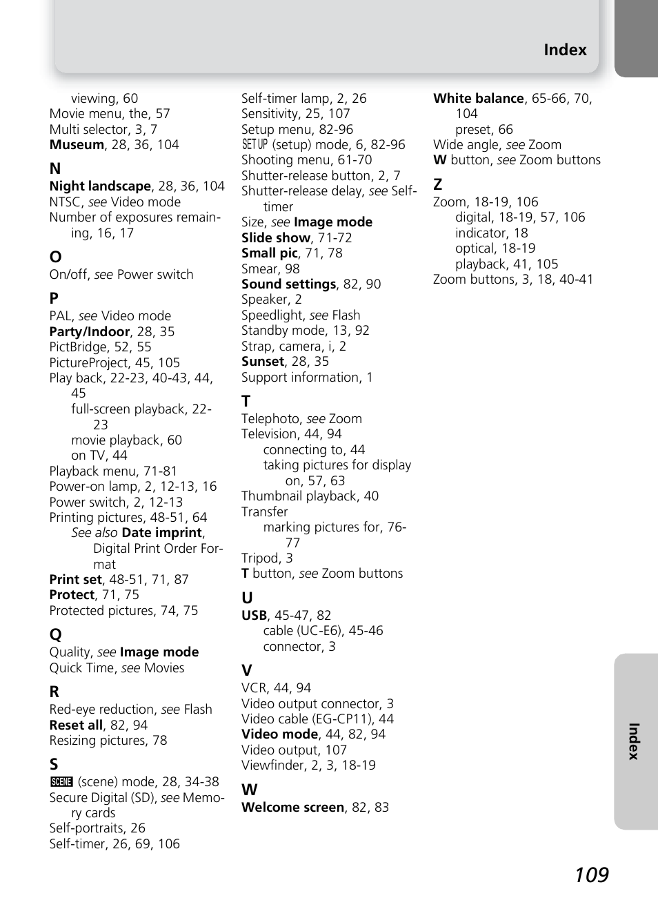 Nikon 2200 - 3200 - 4100 User Manual | Page 119 / 120