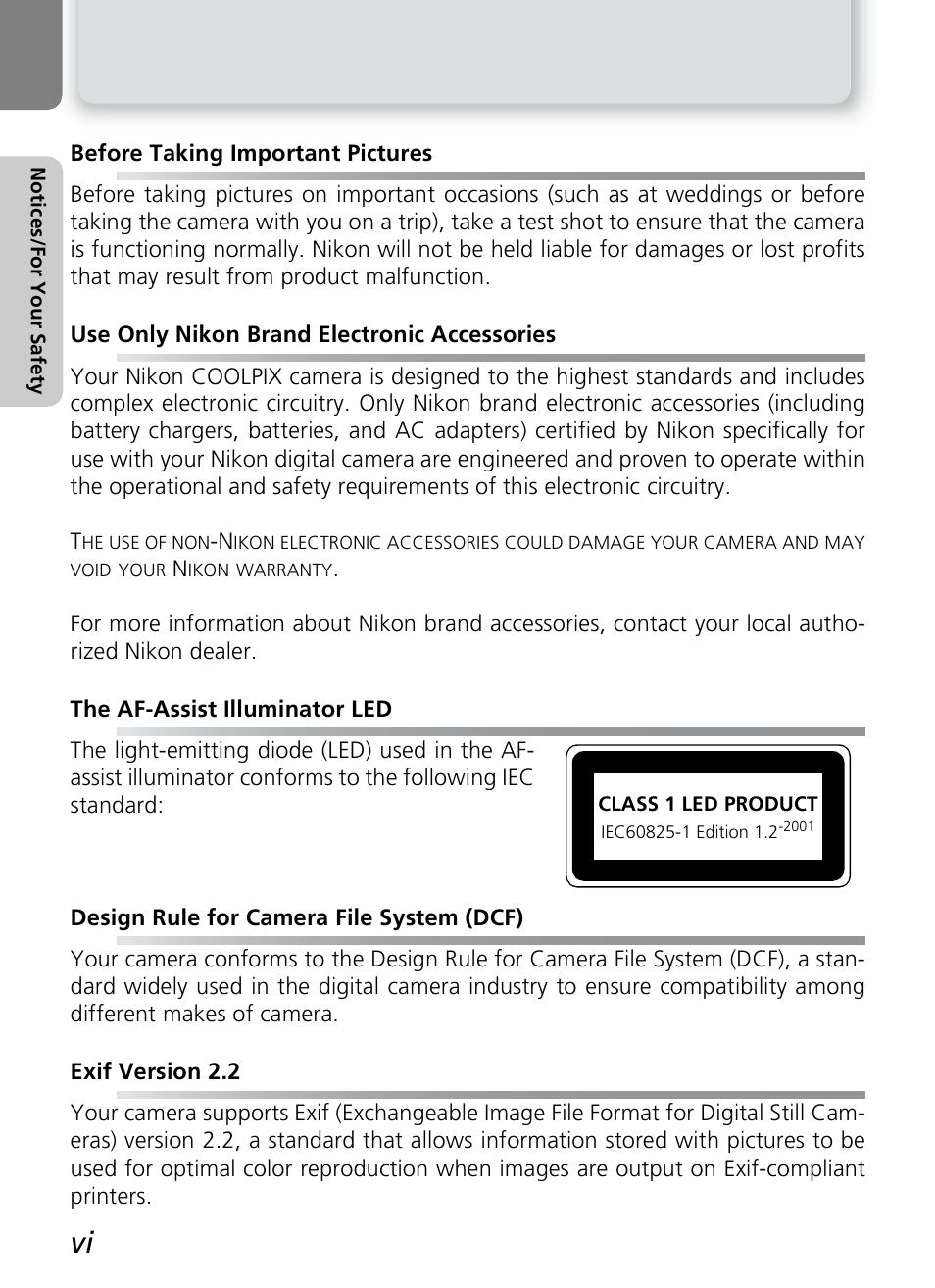 Nikon 2200 - 3200 - 4100 User Manual | Page 8 / 120