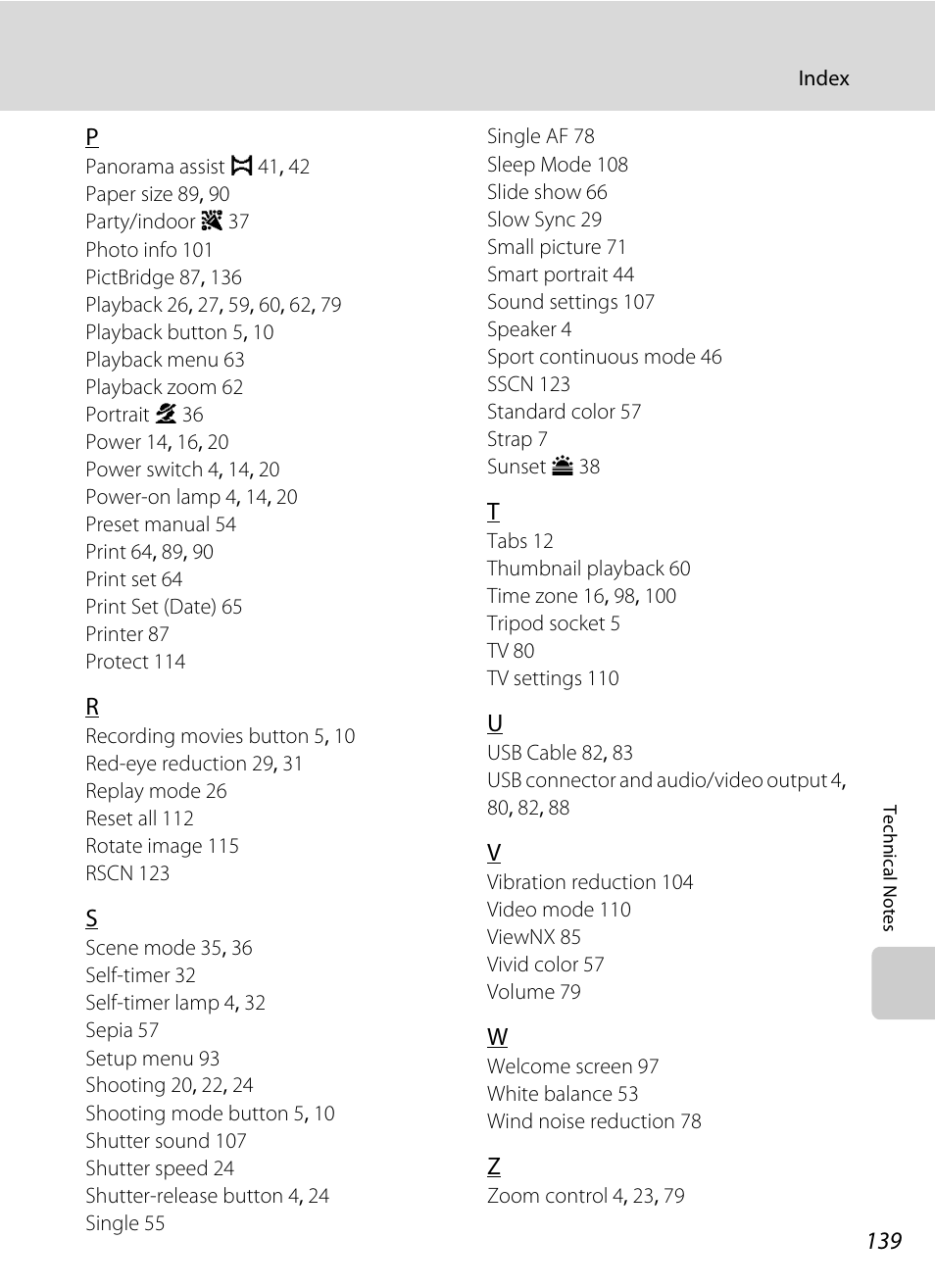 Nikon Coolpix L110 User Manual | Page 151 / 156