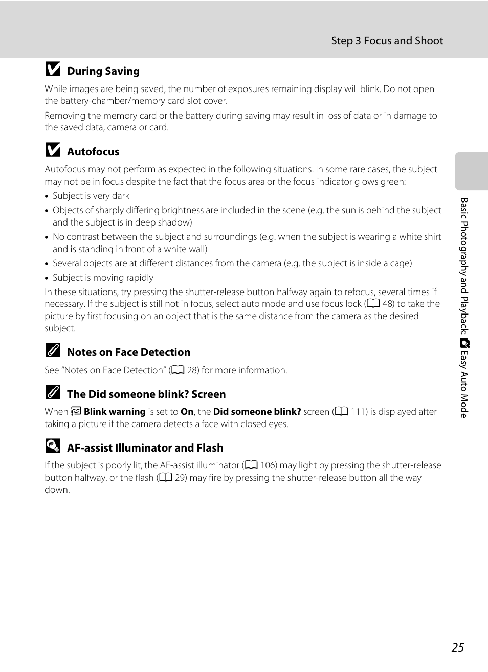 Nikon Coolpix L110 User Manual | Page 37 / 156