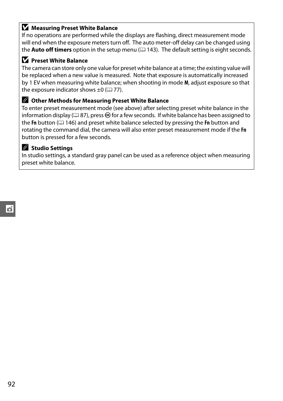 Nikon D3100 User Manual | Page 108 / 224