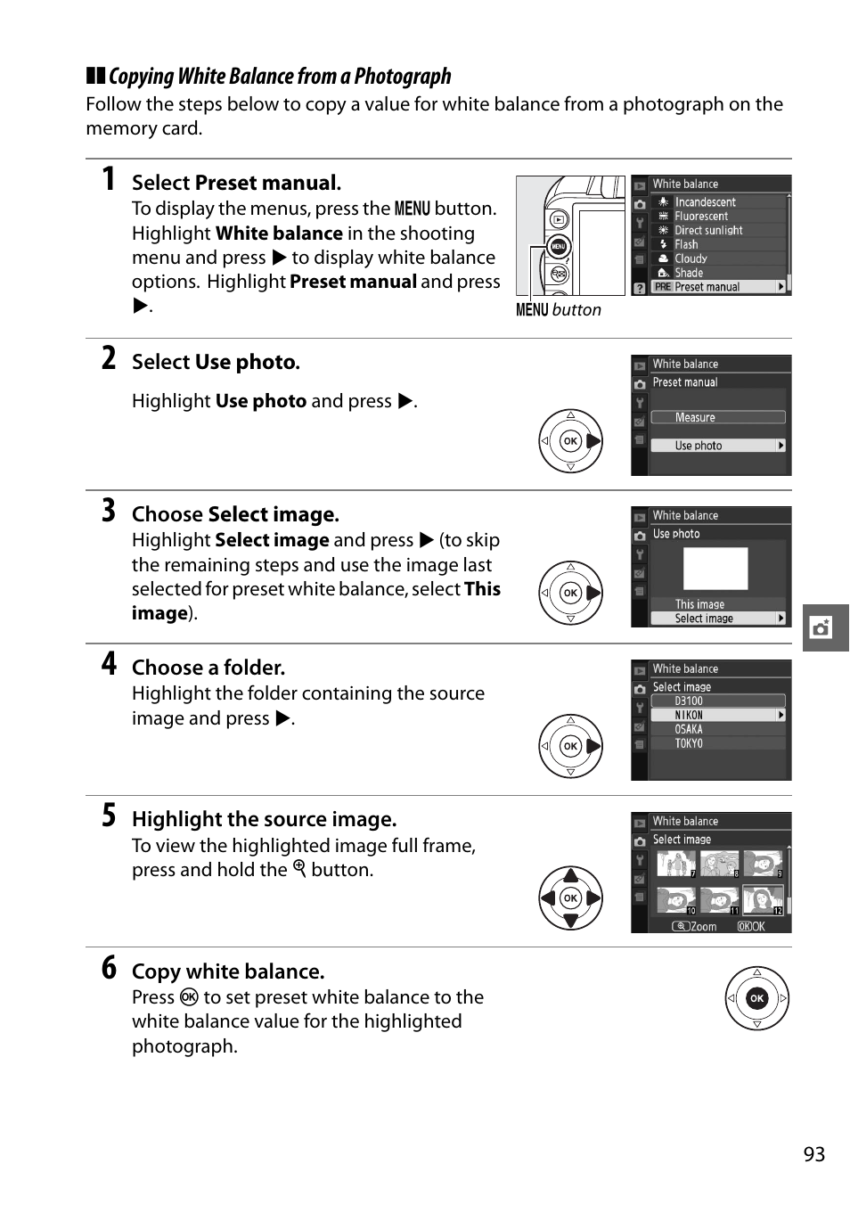 Nikon D3100 User Manual | Page 109 / 224