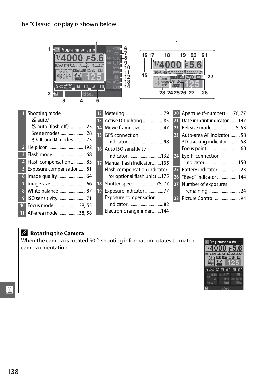 Nikon D3100 User Manual | Page 154 / 224