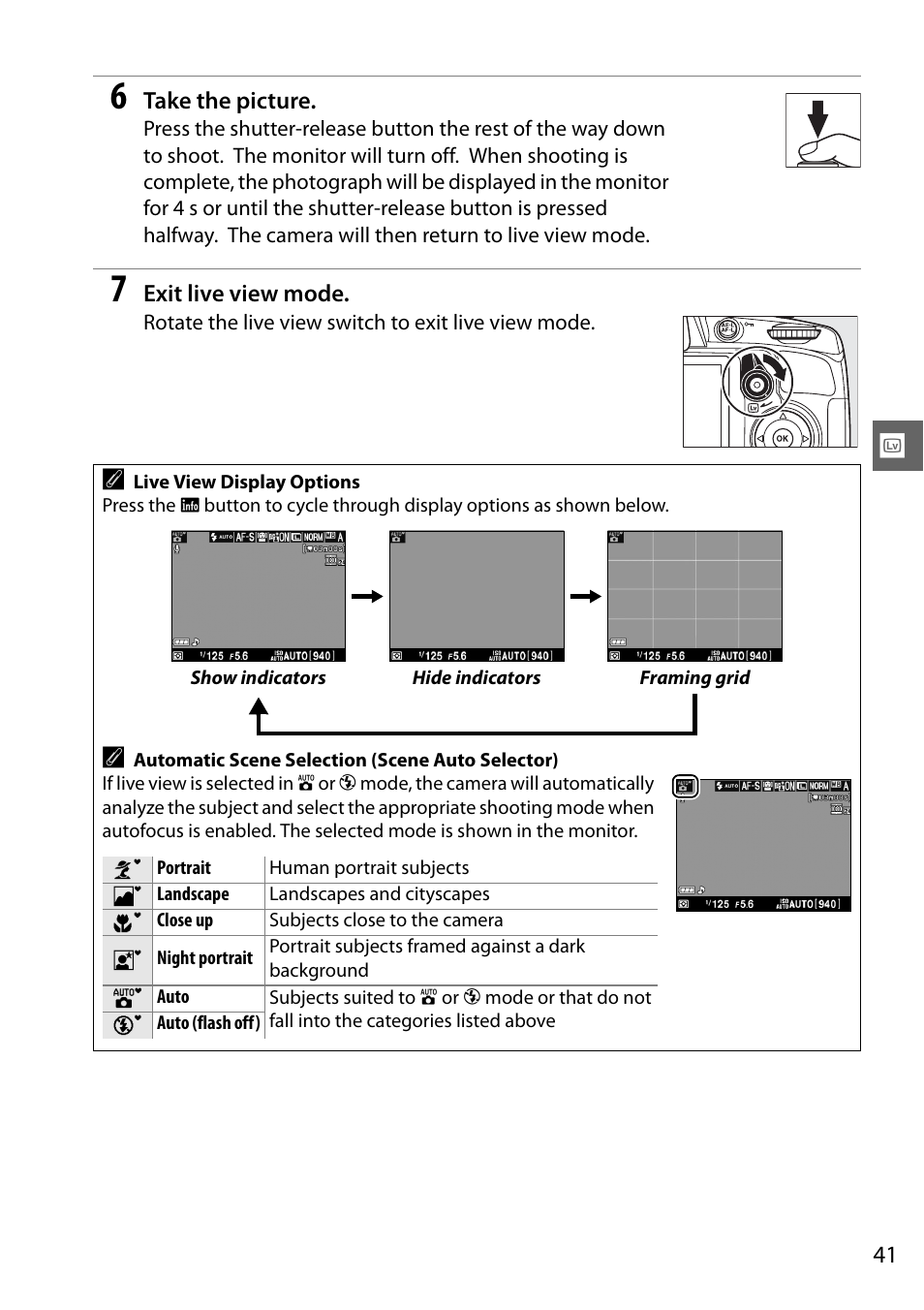 Nikon D3100 User Manual | Page 57 / 224