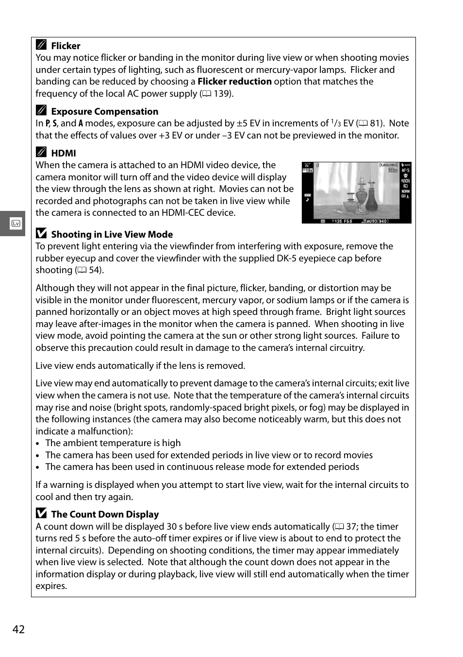 Nikon D3100 User Manual | Page 58 / 224