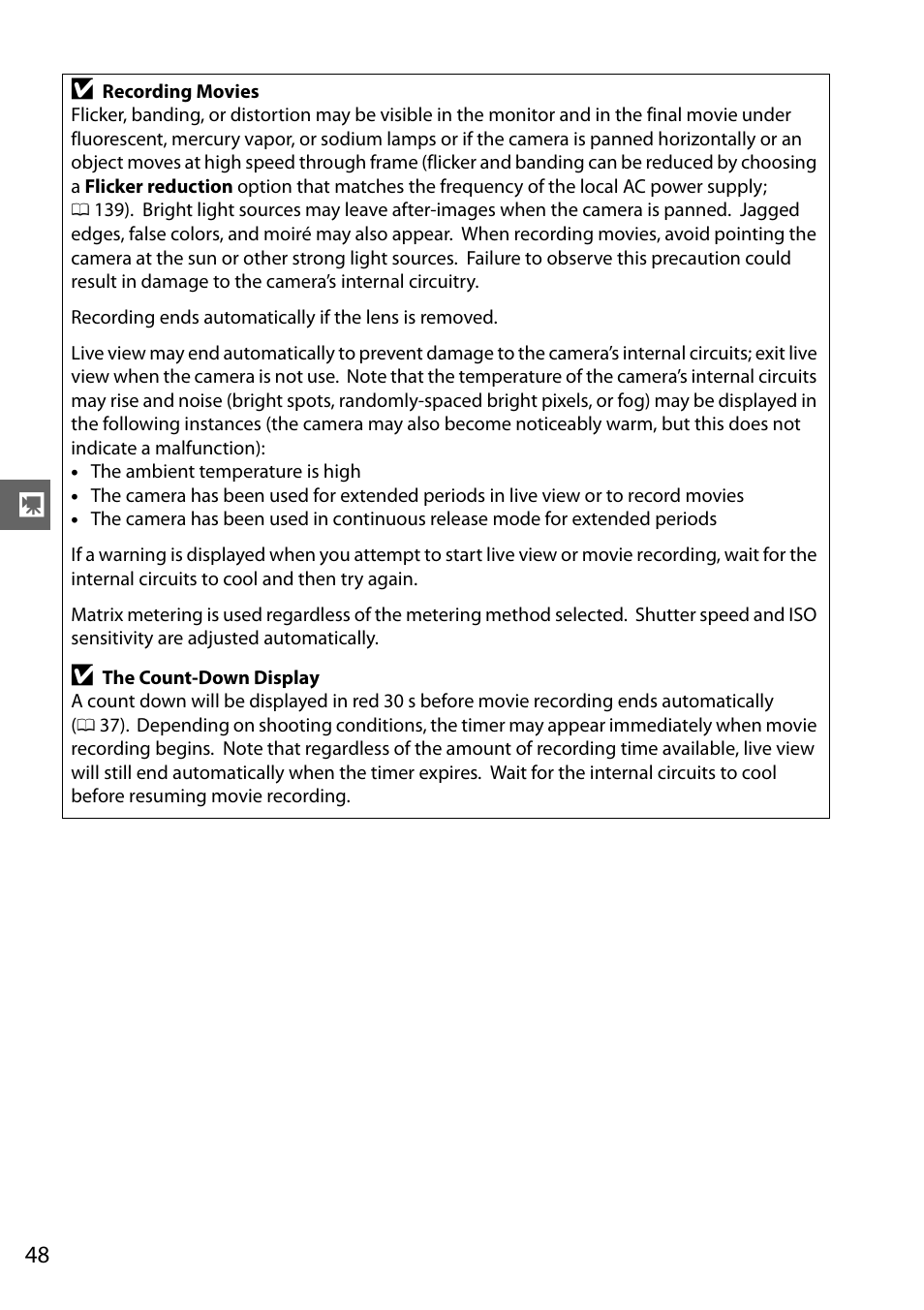 Nikon D3100 User Manual | Page 64 / 224