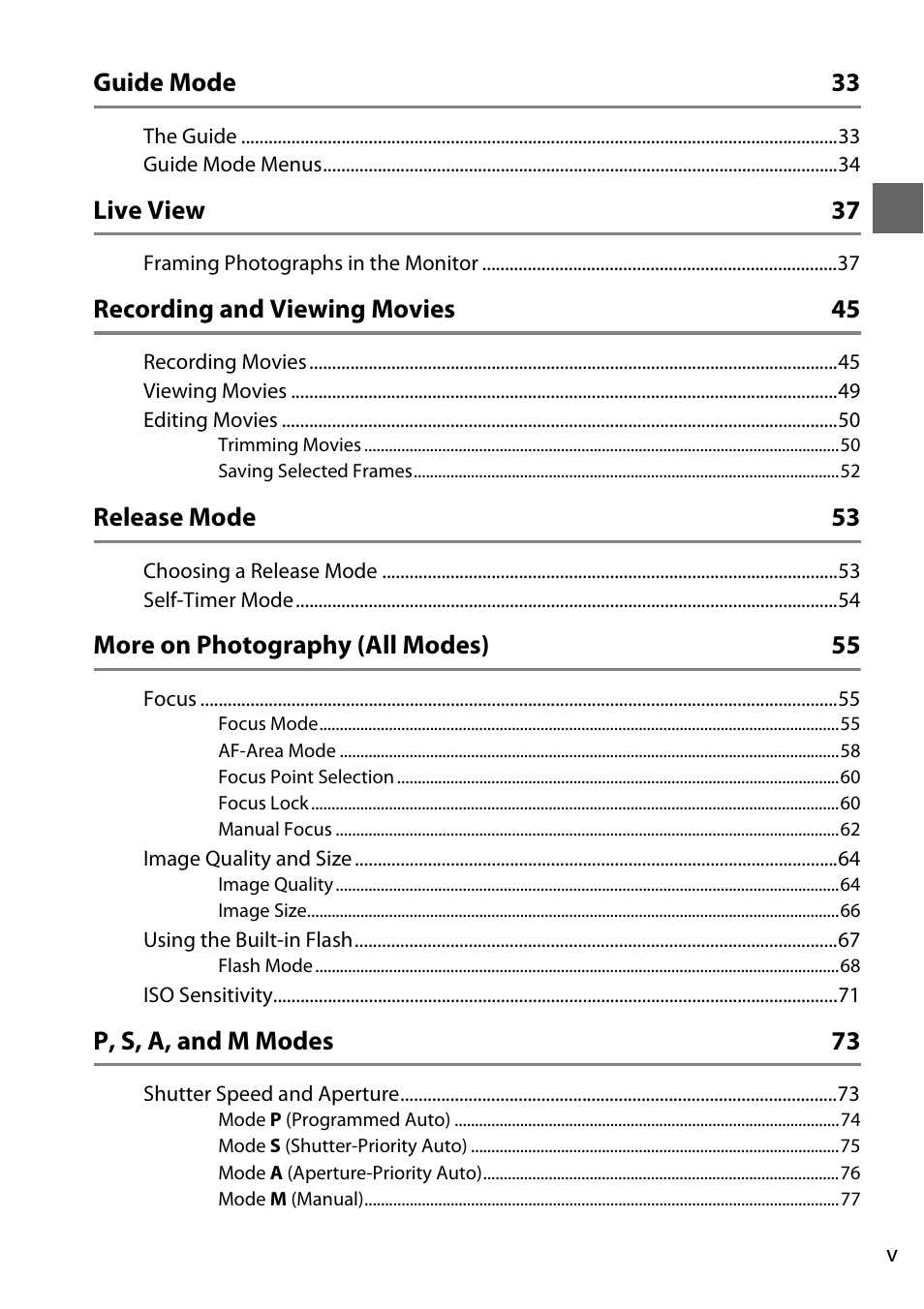 Nikon D3100 User Manual | Page 7 / 224