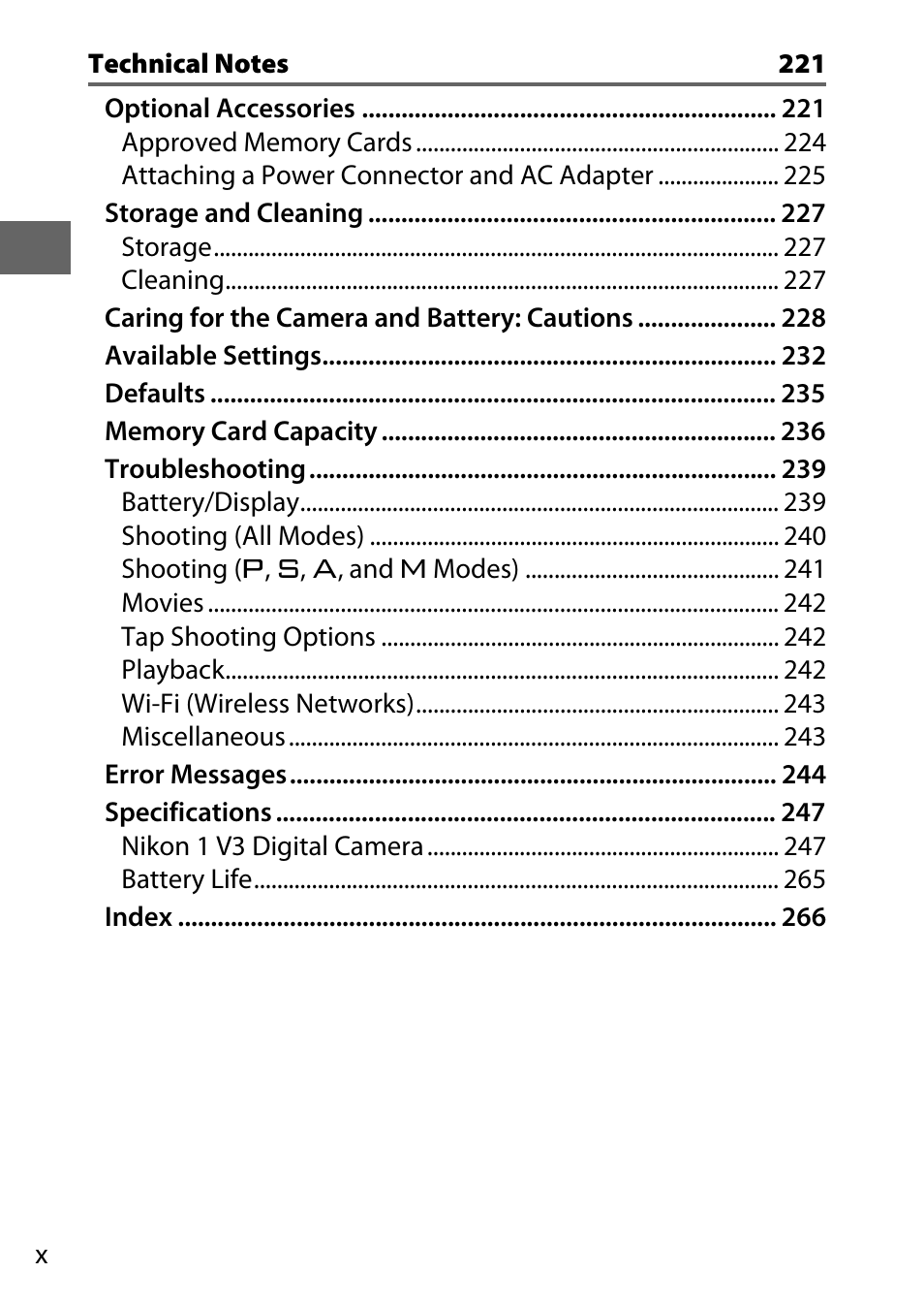 Nikon V3 User Manual | Page 12 / 296
