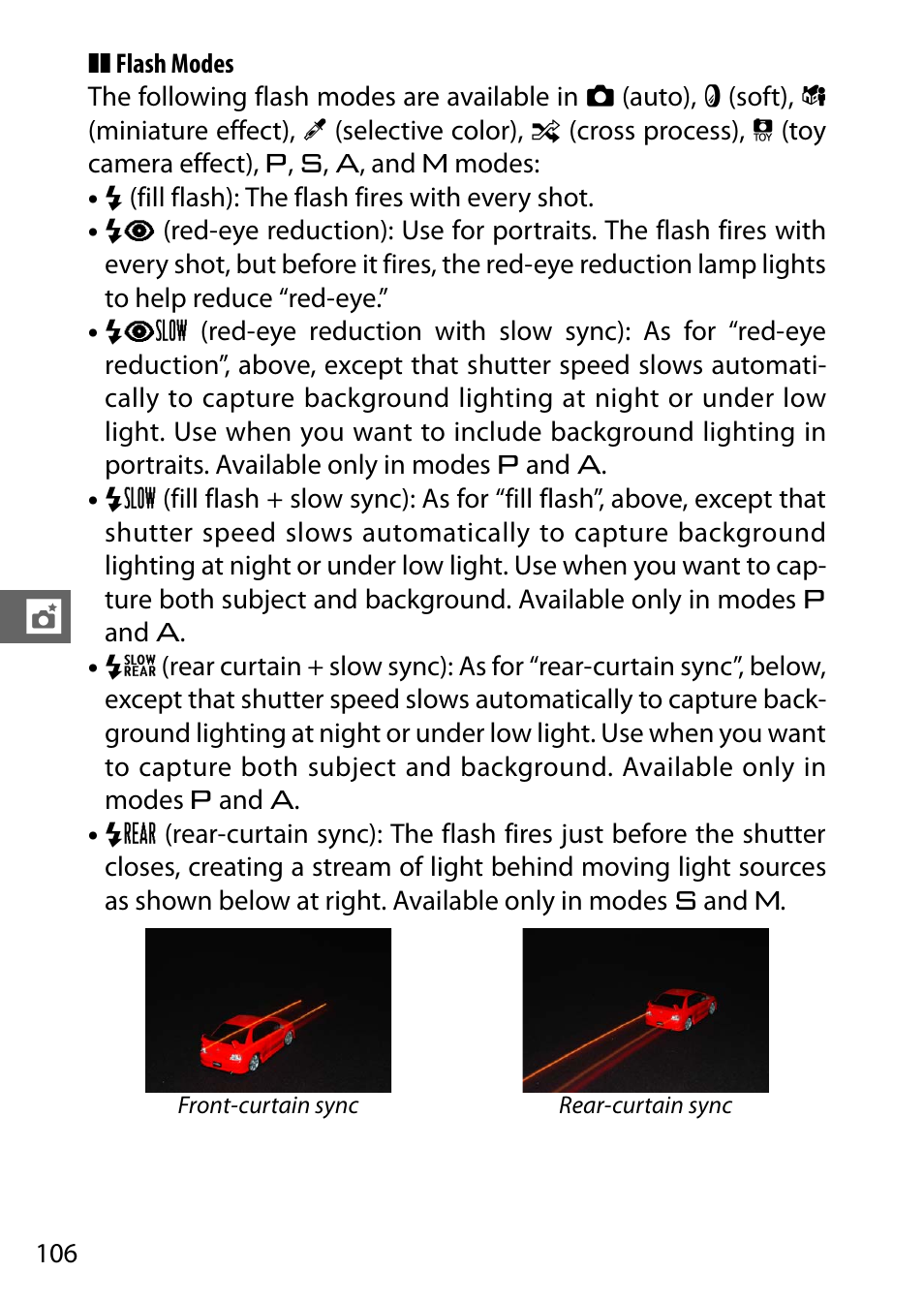 0 106) is used when | Nikon V3 User Manual | Page 130 / 296