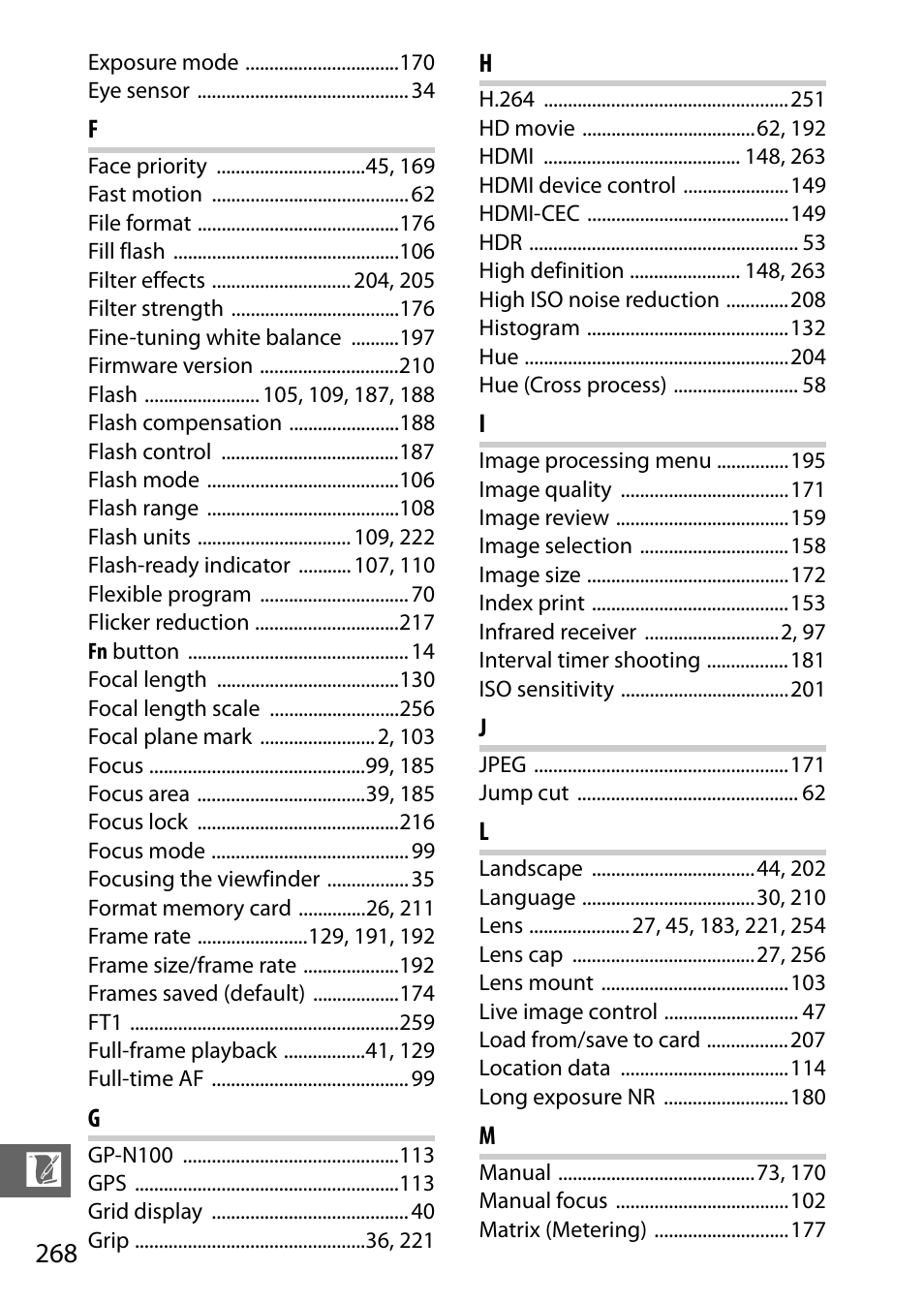 Nikon V3 User Manual | Page 292 / 296