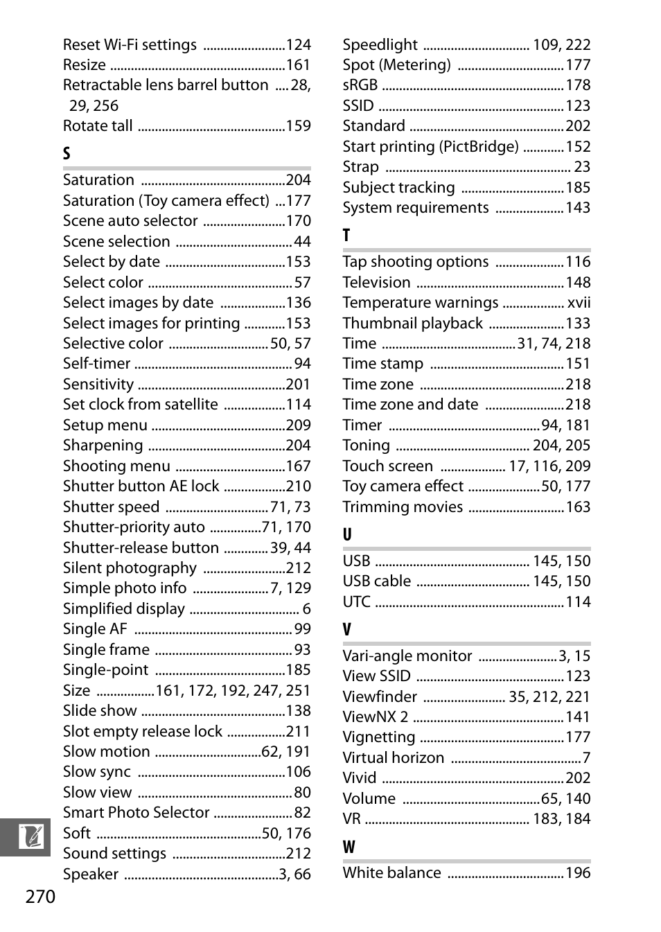 Nikon V3 User Manual | Page 294 / 296