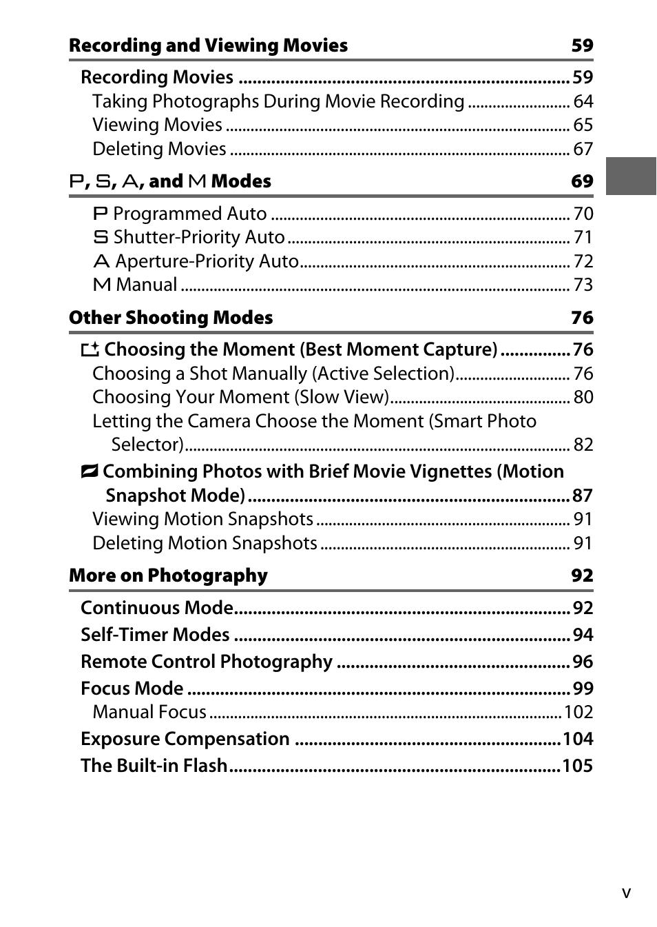 Nikon V3 User Manual | Page 7 / 296
