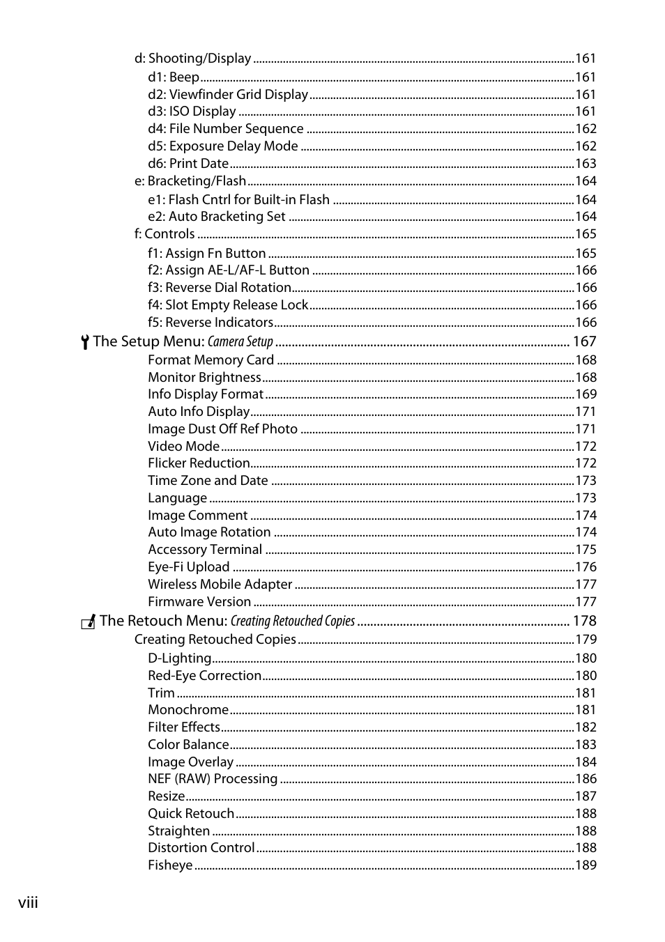 Nikon D5200 User Manual | Page 10 / 264