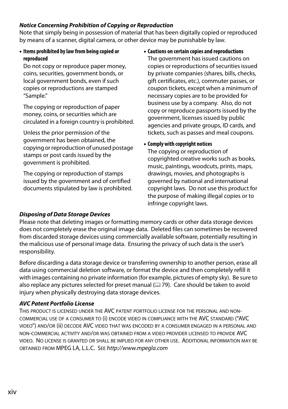Nikon D5200 User Manual | Page 16 / 264