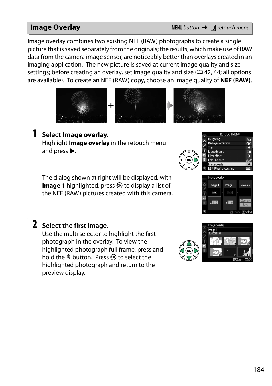 Image overlay | Nikon D5200 User Manual | Page 201 / 264