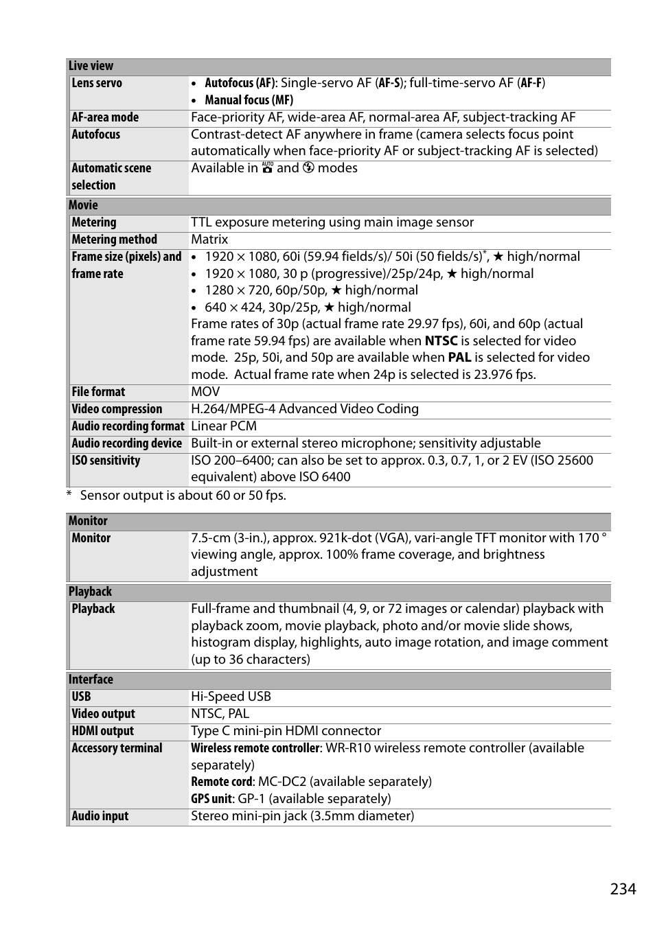 Nikon D5200 User Manual | Page 251 / 264