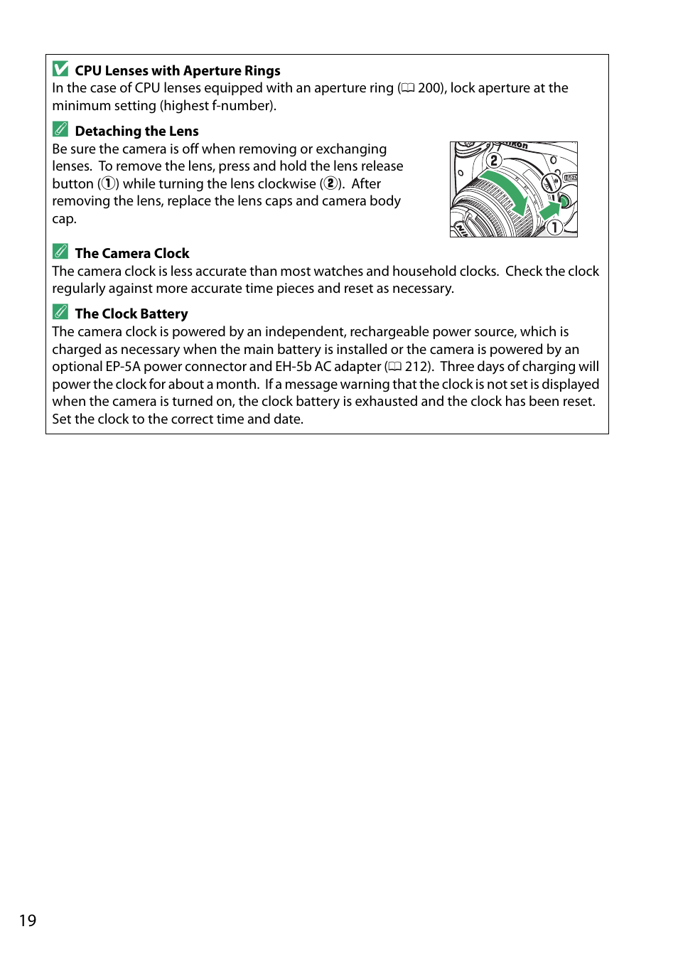 Nikon D5200 User Manual | Page 36 / 264