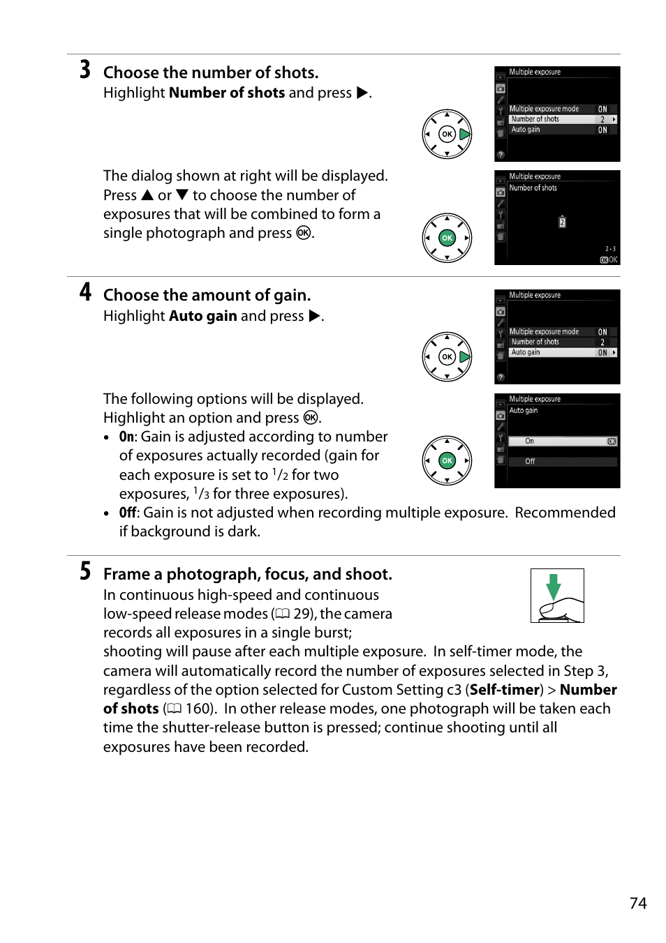 Nikon D5200 User Manual | Page 91 / 264