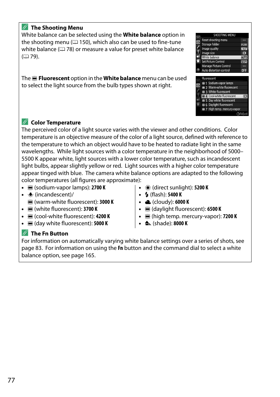 Nikon D5200 User Manual | Page 94 / 264