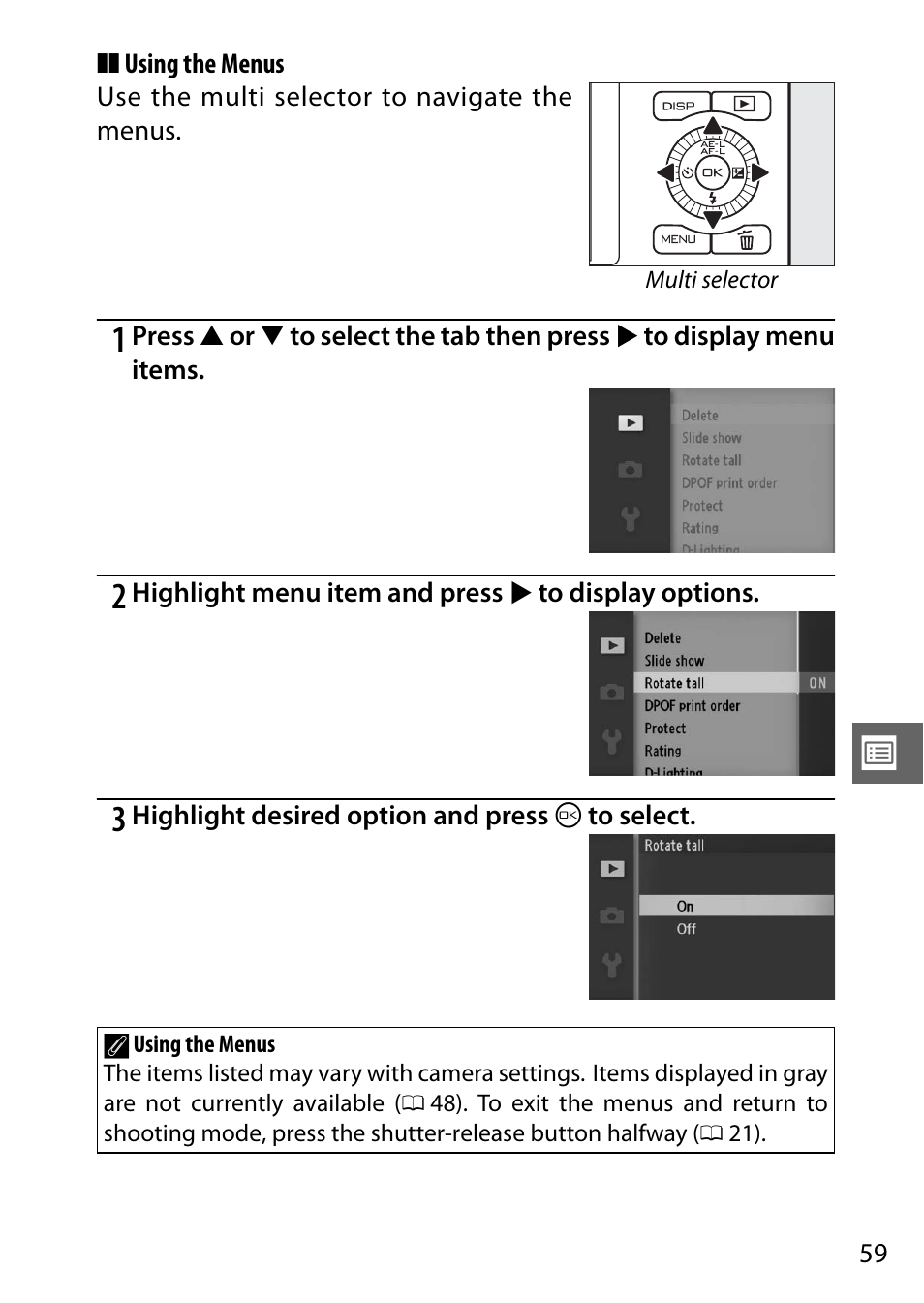 Nikon J2 User Manual | Page 61 / 96