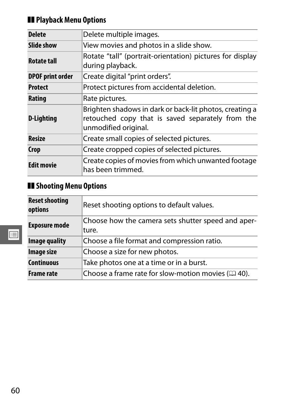 Nikon J2 User Manual | Page 62 / 96
