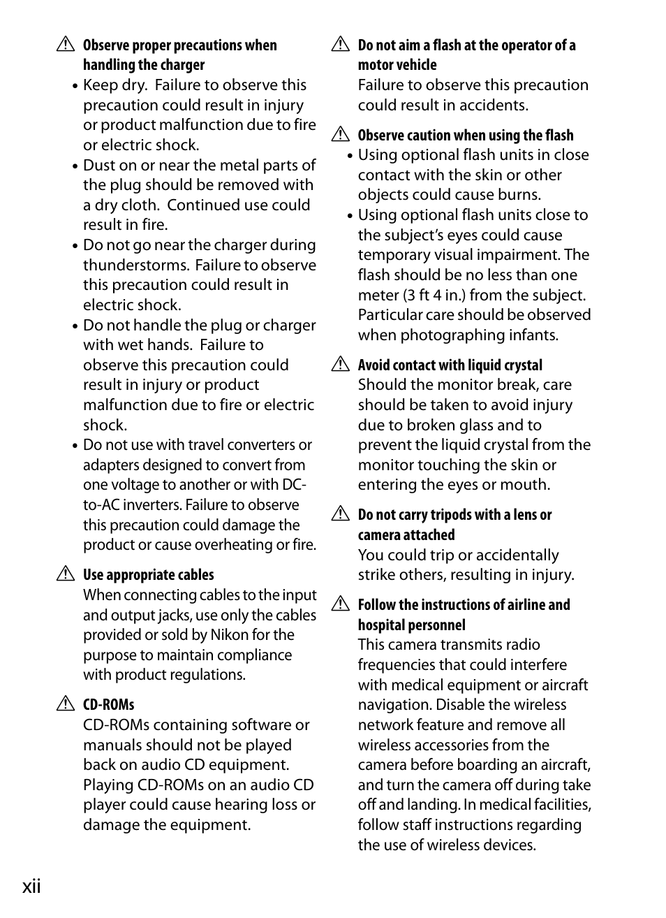 Nikon Df User Manual | Page 14 / 396