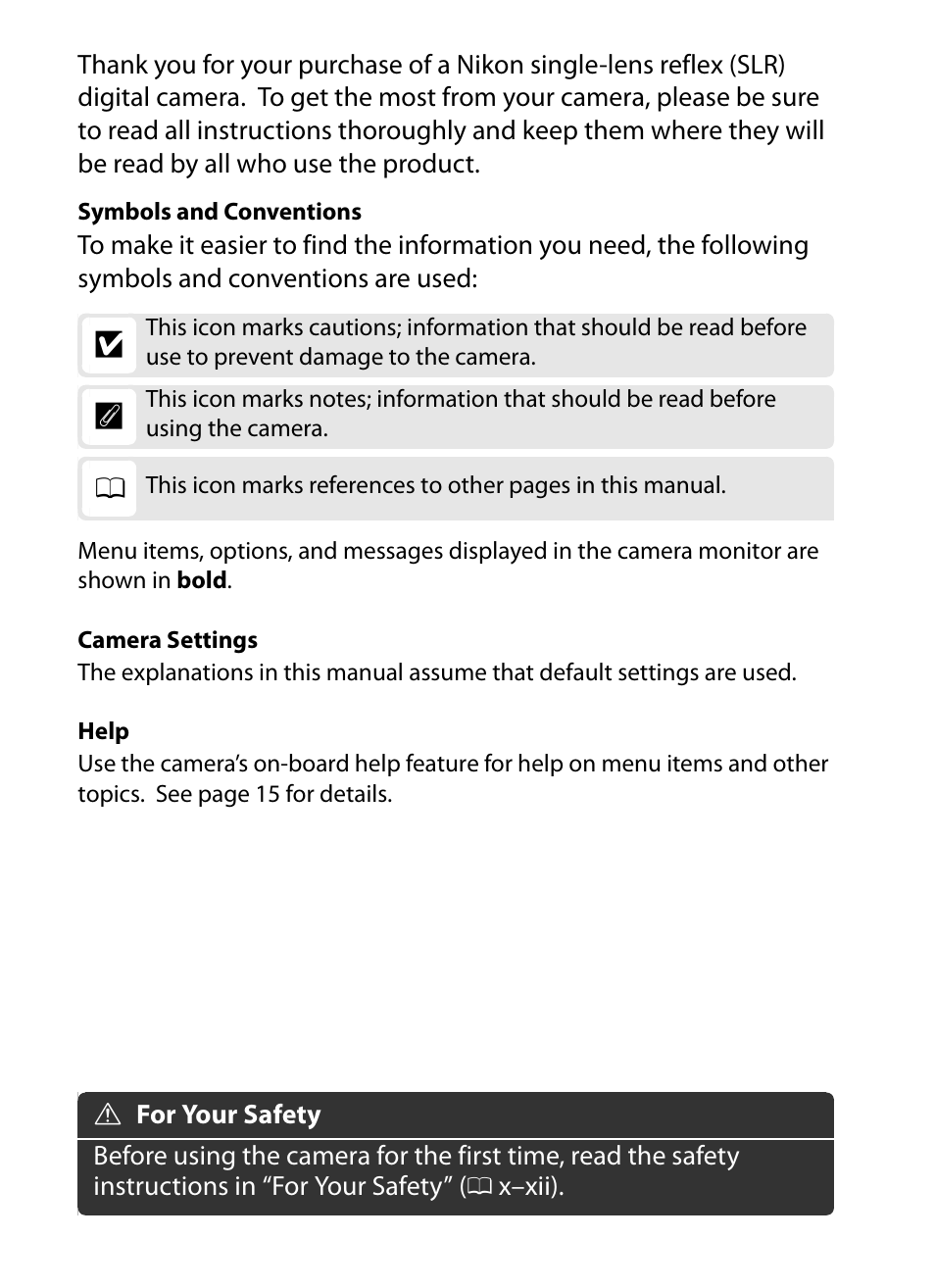 Nikon Df User Manual | Page 2 / 396