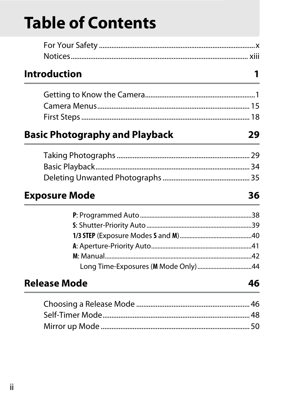 Nikon Df User Manual | Page 4 / 396