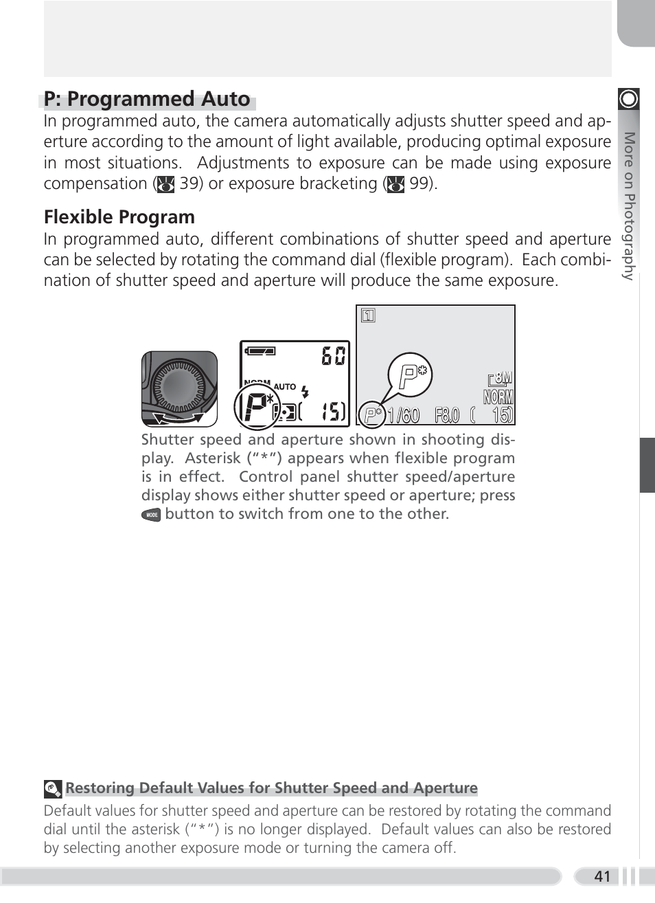 P: programmed auto, F8.0 | Nikon 8700 User Manual | Page 51 / 164