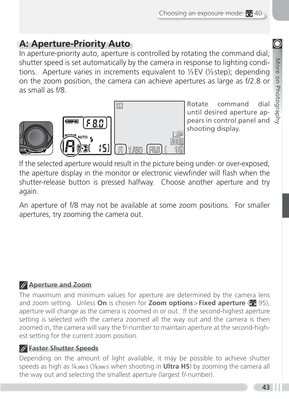 A: aperture-priority auto, F8.0 | Nikon 8700 User Manual | Page 53 / 164