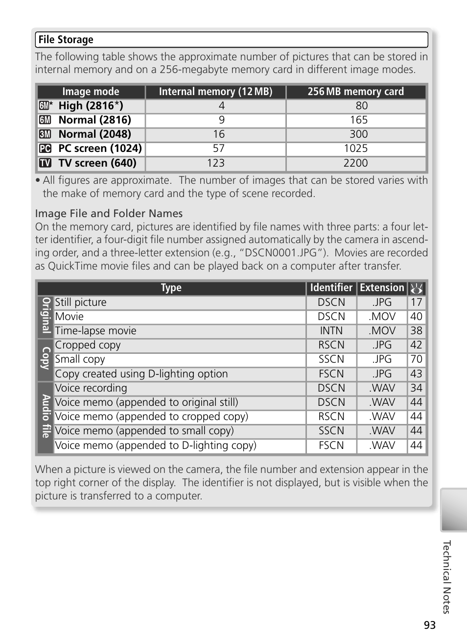 Nikon S3 User Manual | Page 103 / 110