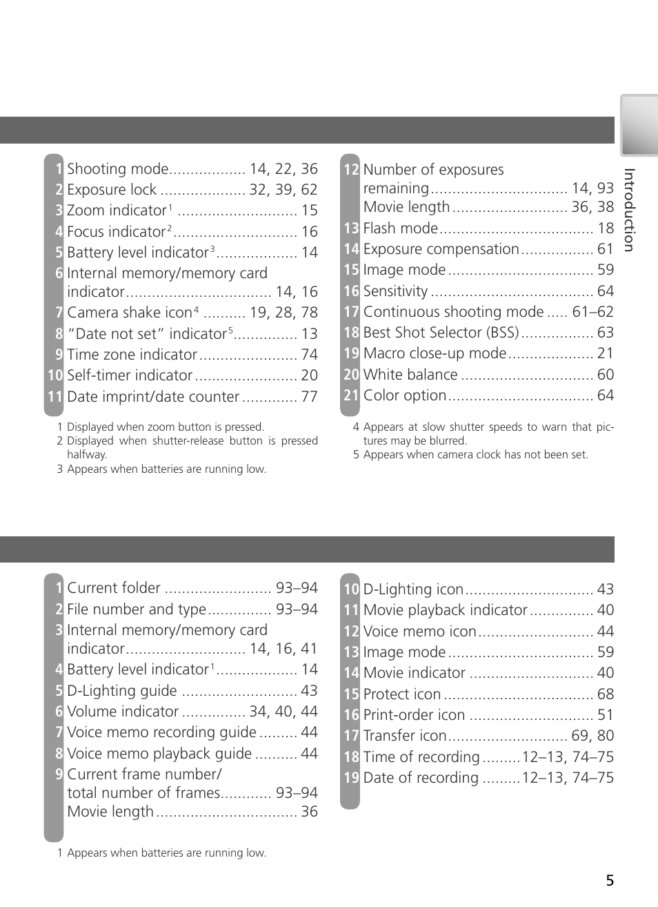 Nikon S3 User Manual | Page 15 / 110