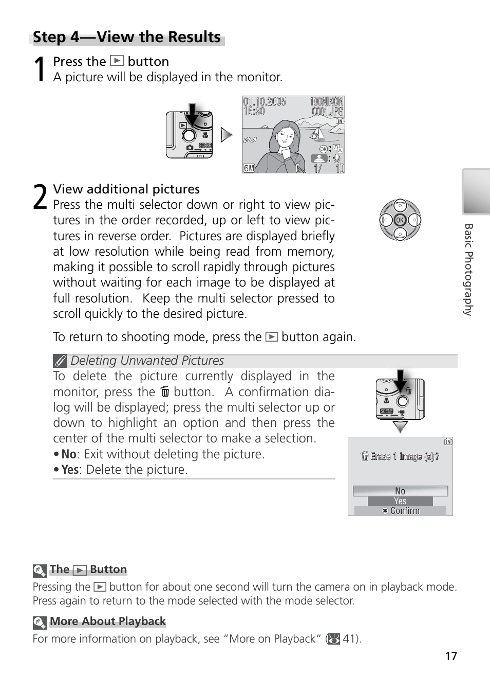 Step 4 — view the results | Nikon S3 User Manual | Page 27 / 110
