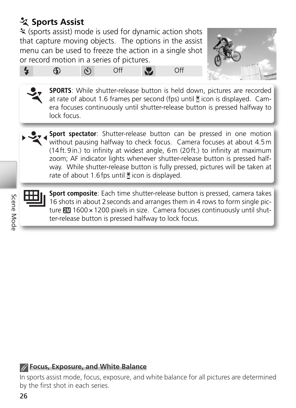Sports assist | Nikon S3 User Manual | Page 36 / 110