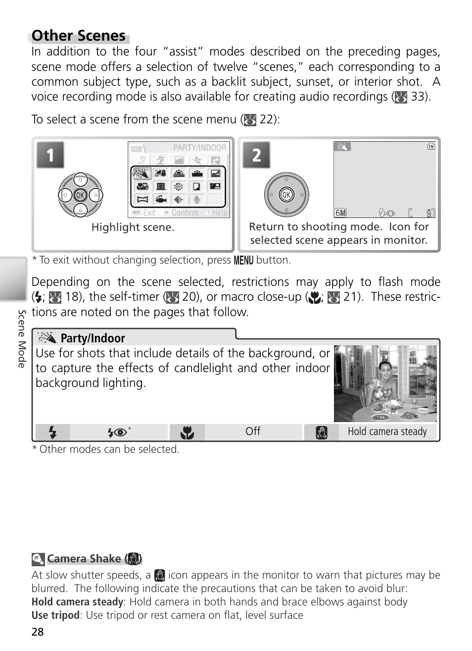 Other scenes | Nikon S3 User Manual | Page 38 / 110