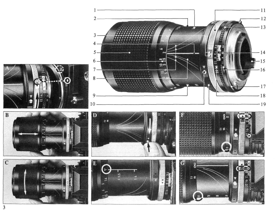Nikon AI-S Zoom-NIKKOR 35-105mm f-3.5-4.5 User Manual | Page 3 / 52