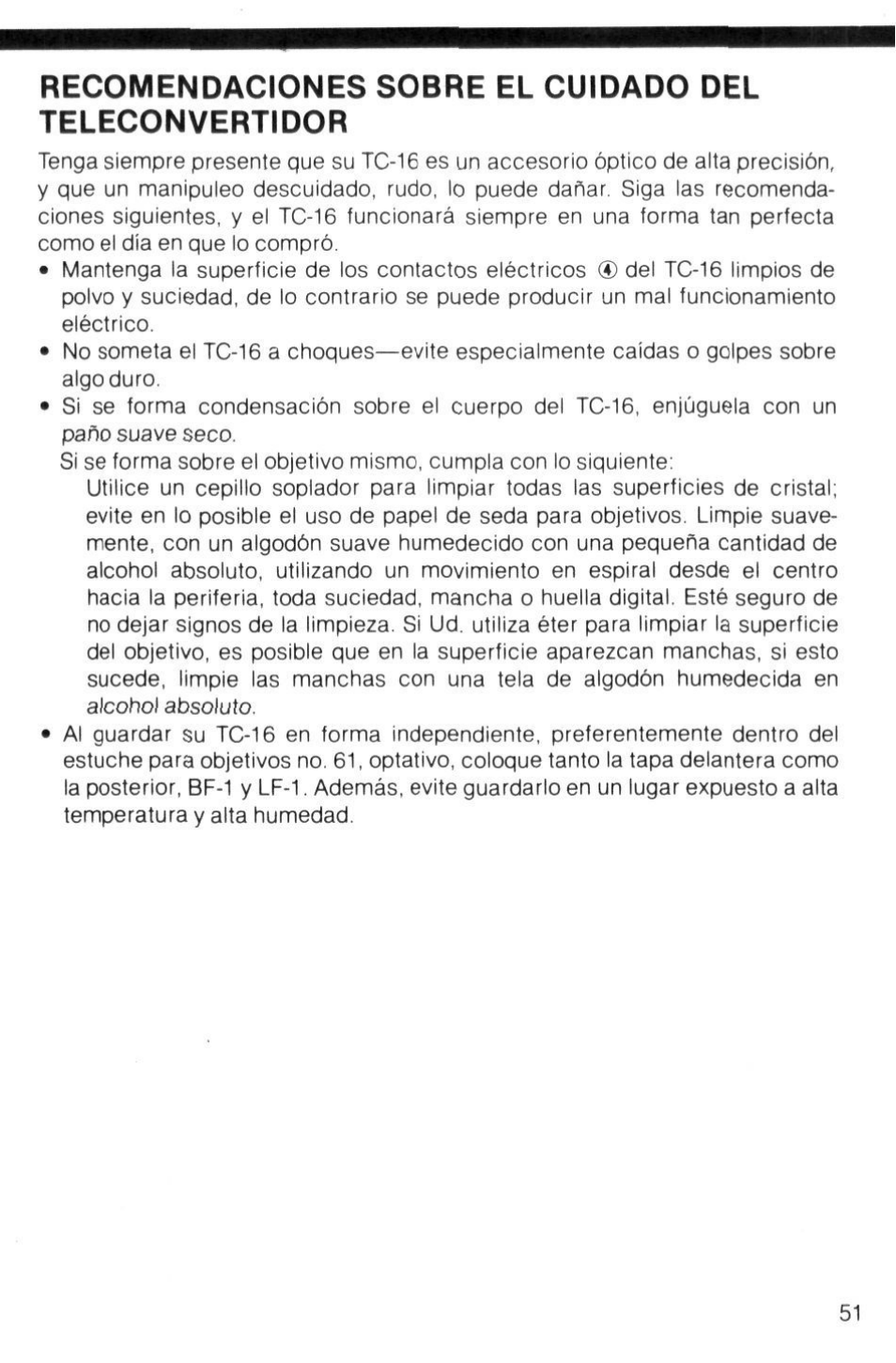 Nikon AI-S TC-16- TC-16S User Manual | Page 51 / 54