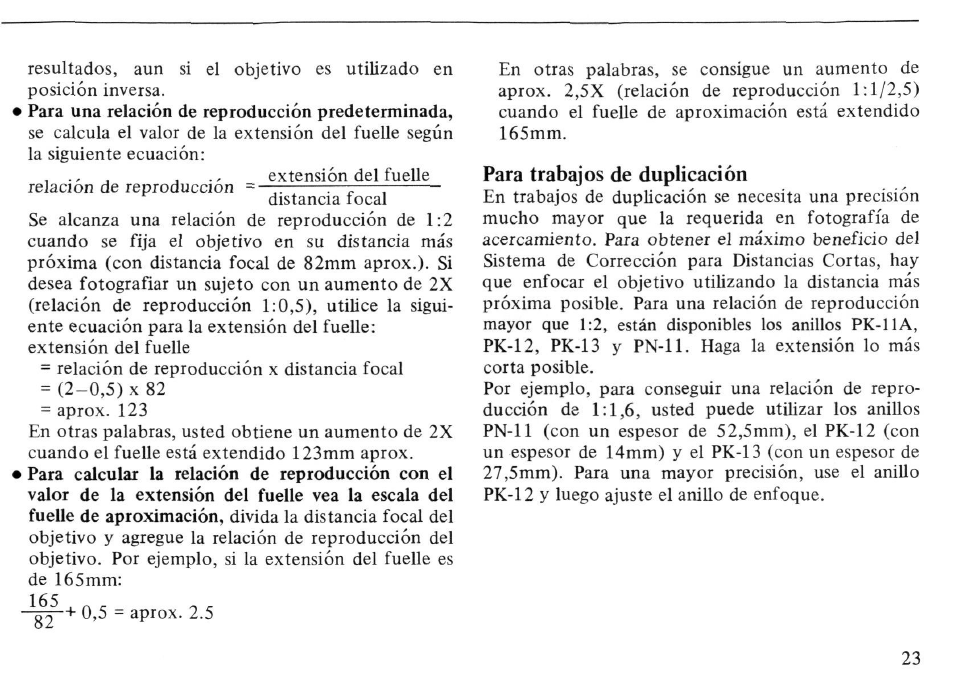 Nikon AI-S Micro-NIKKOR 105mm f-2.8 User Manual | Page 23 / 54