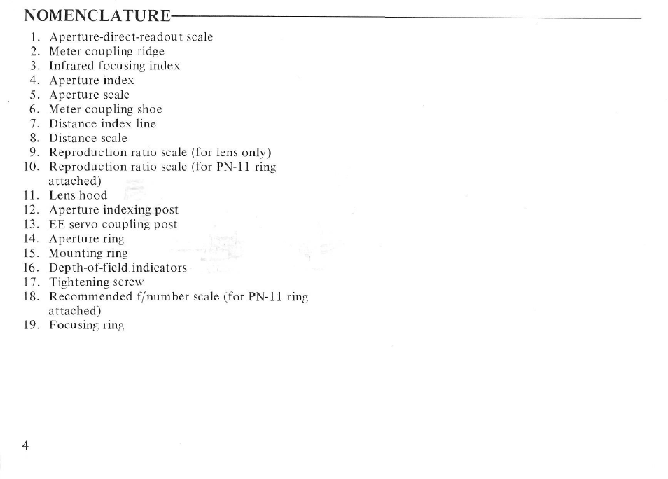 Nikon AI-S Micro-NIKKOR 105mm f-2.8 User Manual | Page 4 / 54